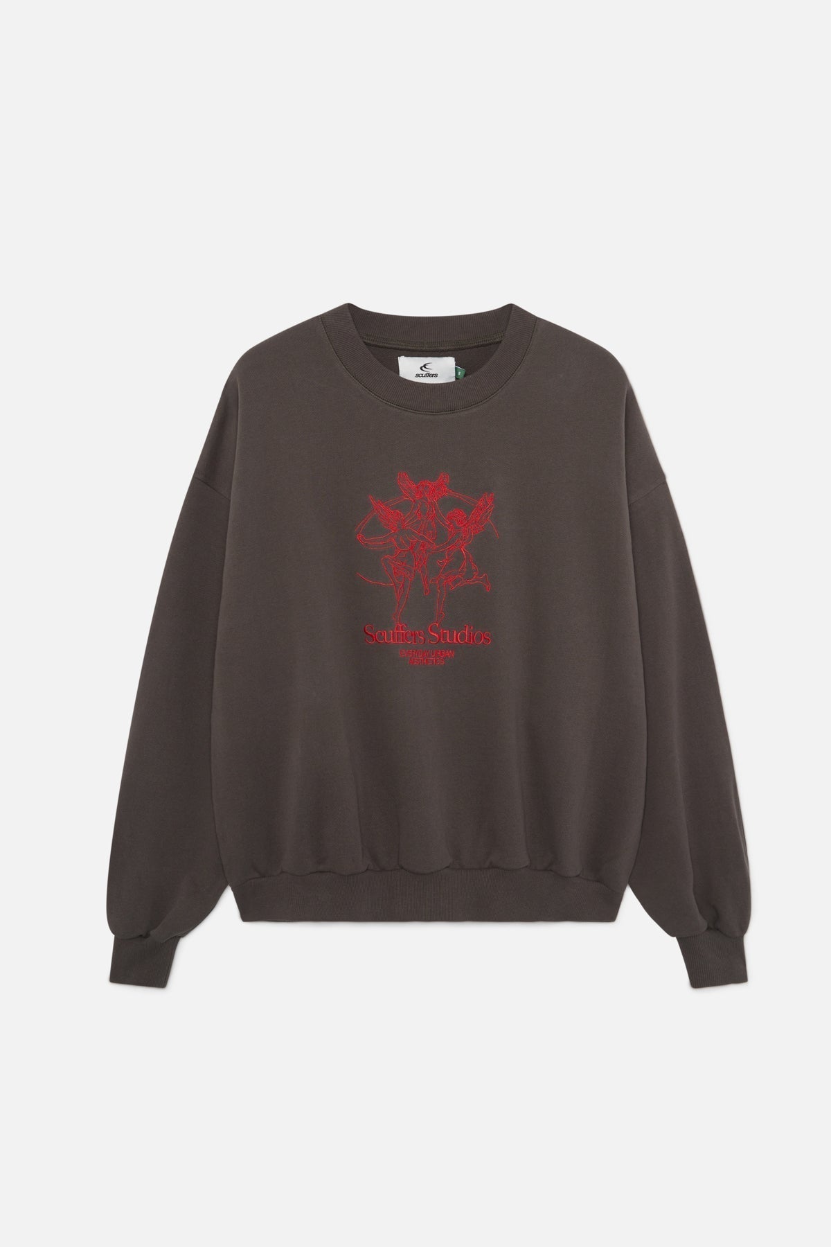 Los Angeles Dunkelgrauer Rundhalsausschnitt