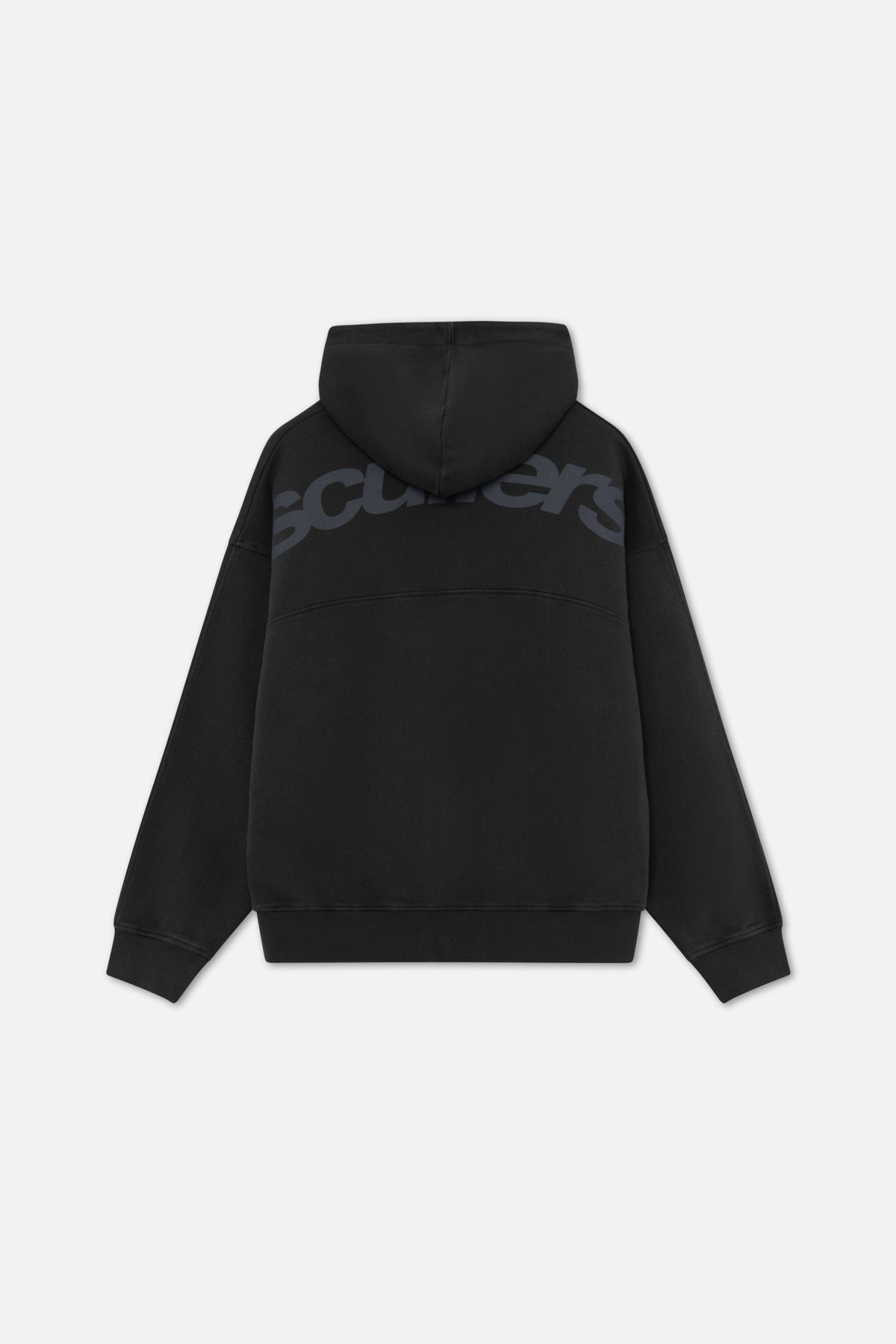 Schwarzer Hoodie