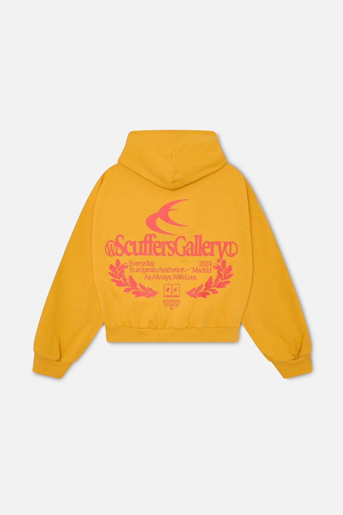 Galerie Gelber Hoodie