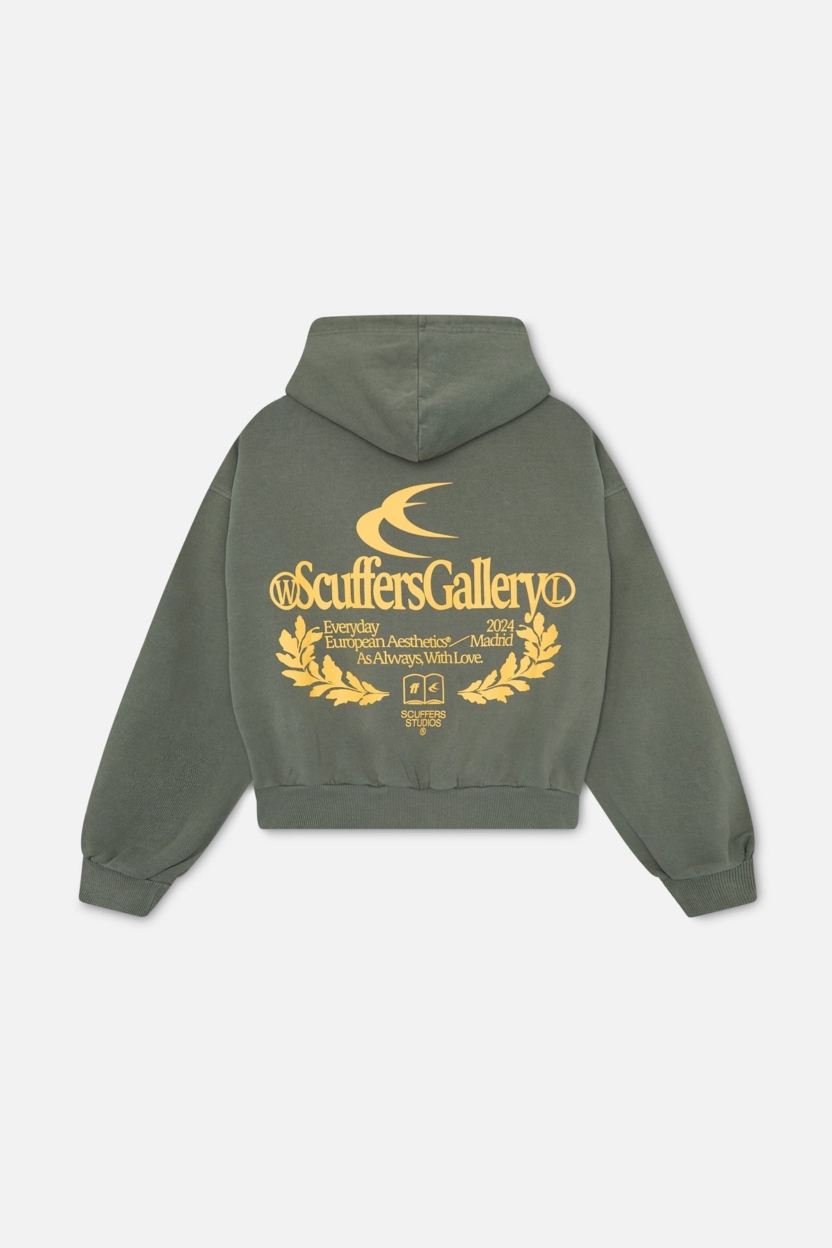 Galerie Grüner Hoodie