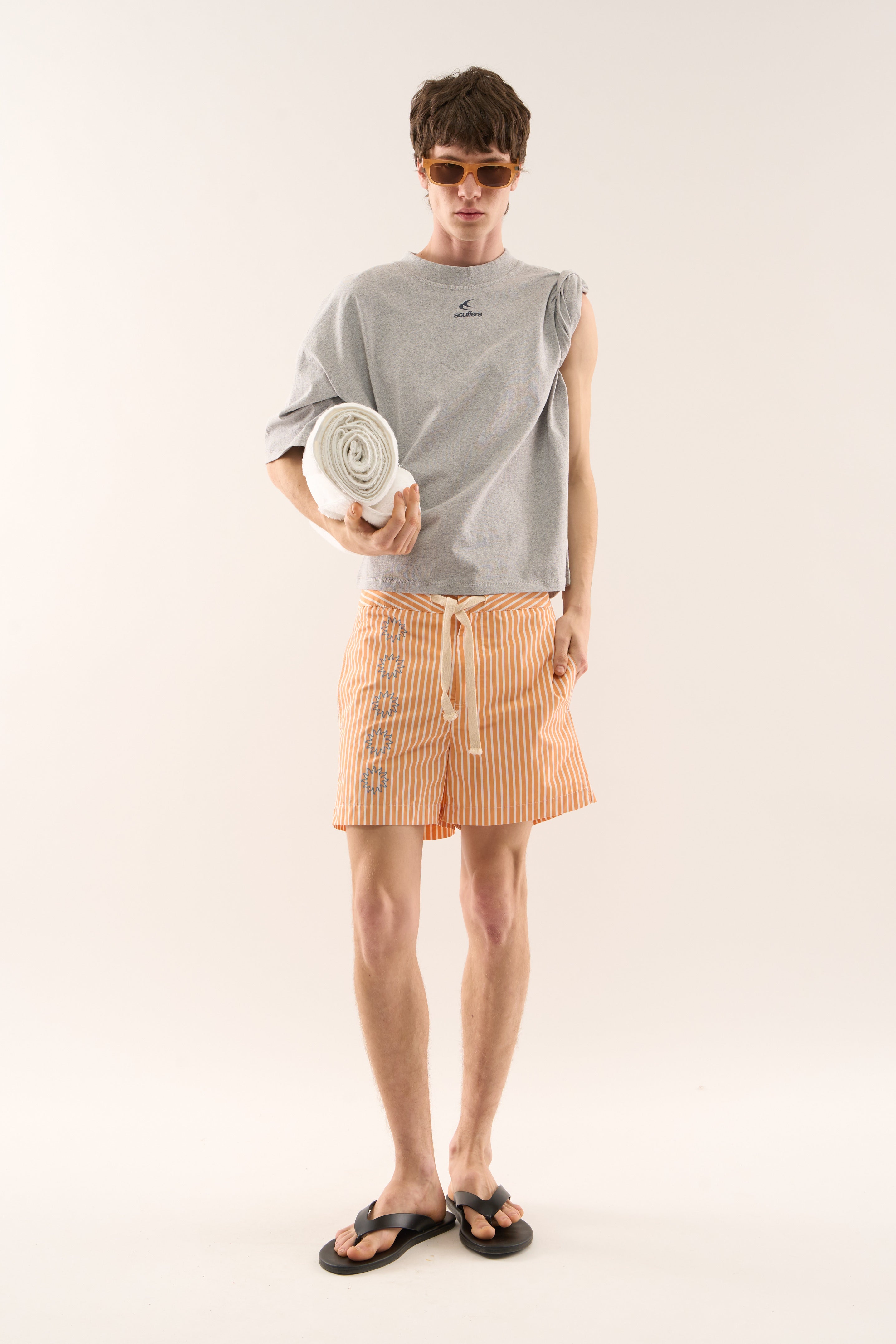 Neue Ibiza-Orange Badehose