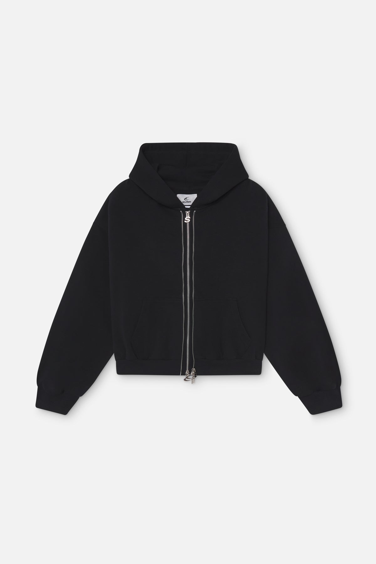 Stahlschwarzer Reißverschluss