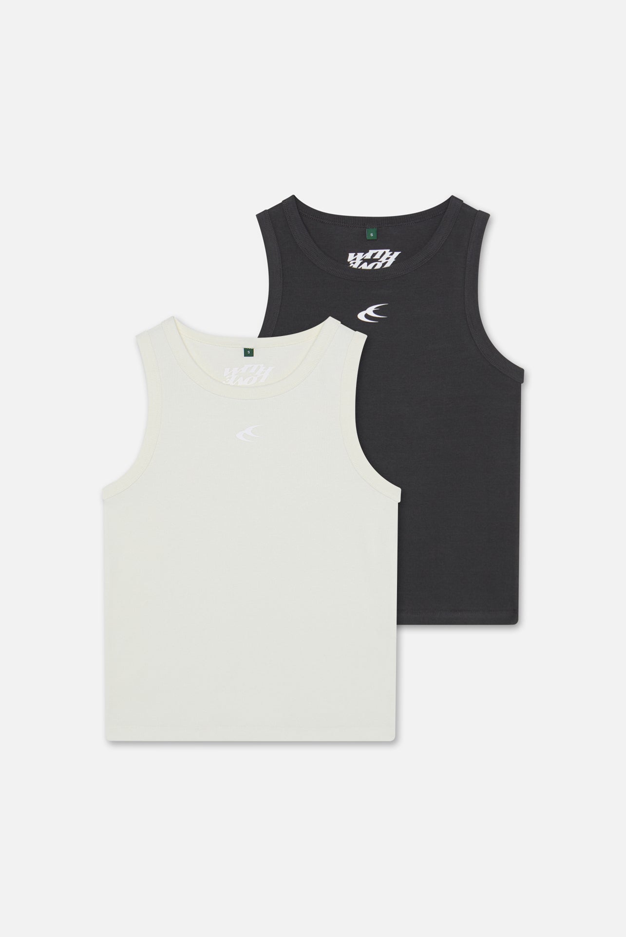 Ecru &amp; Dark Canale SCFF Tank Top Pack