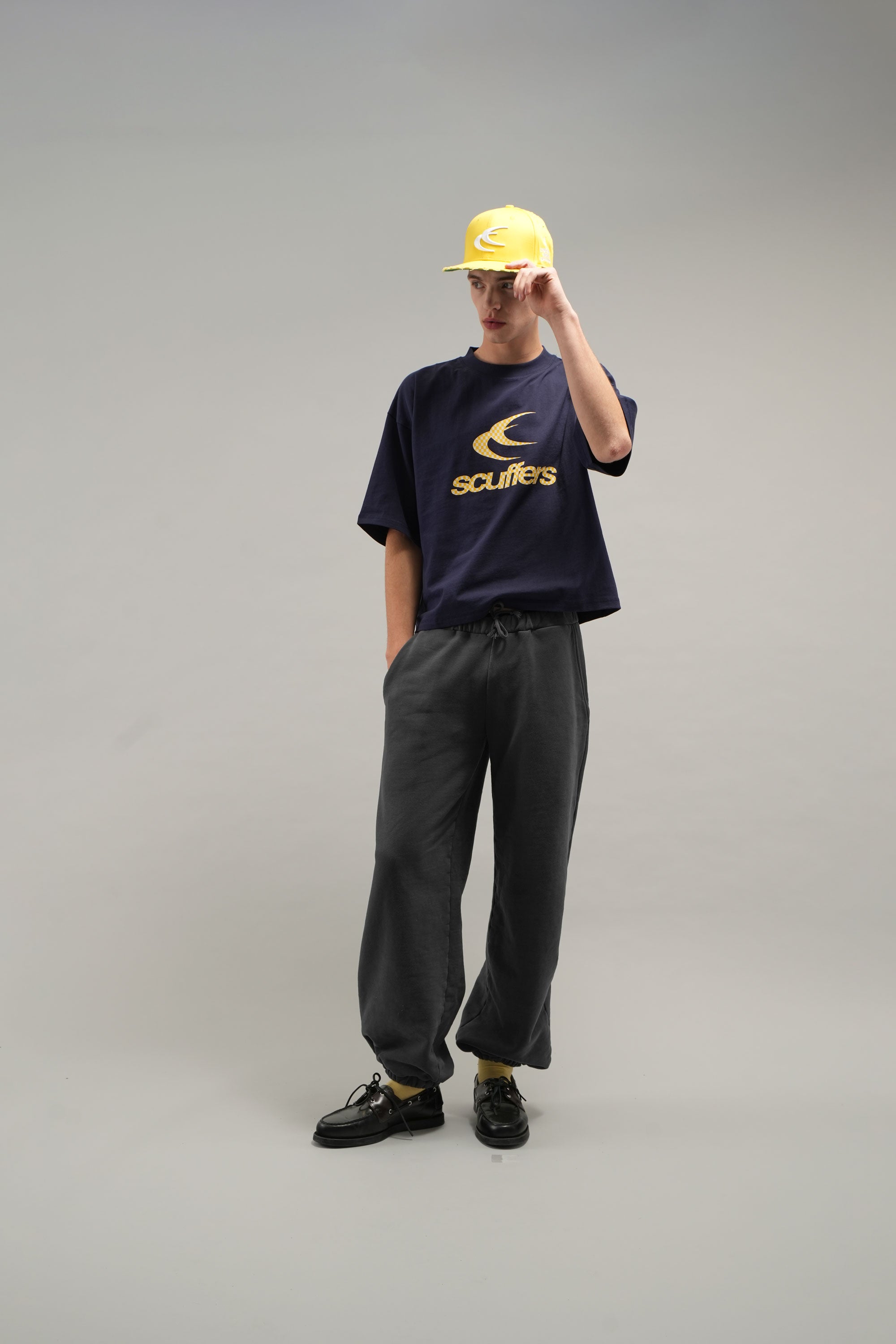 SCFF Fitted Yellow Cap