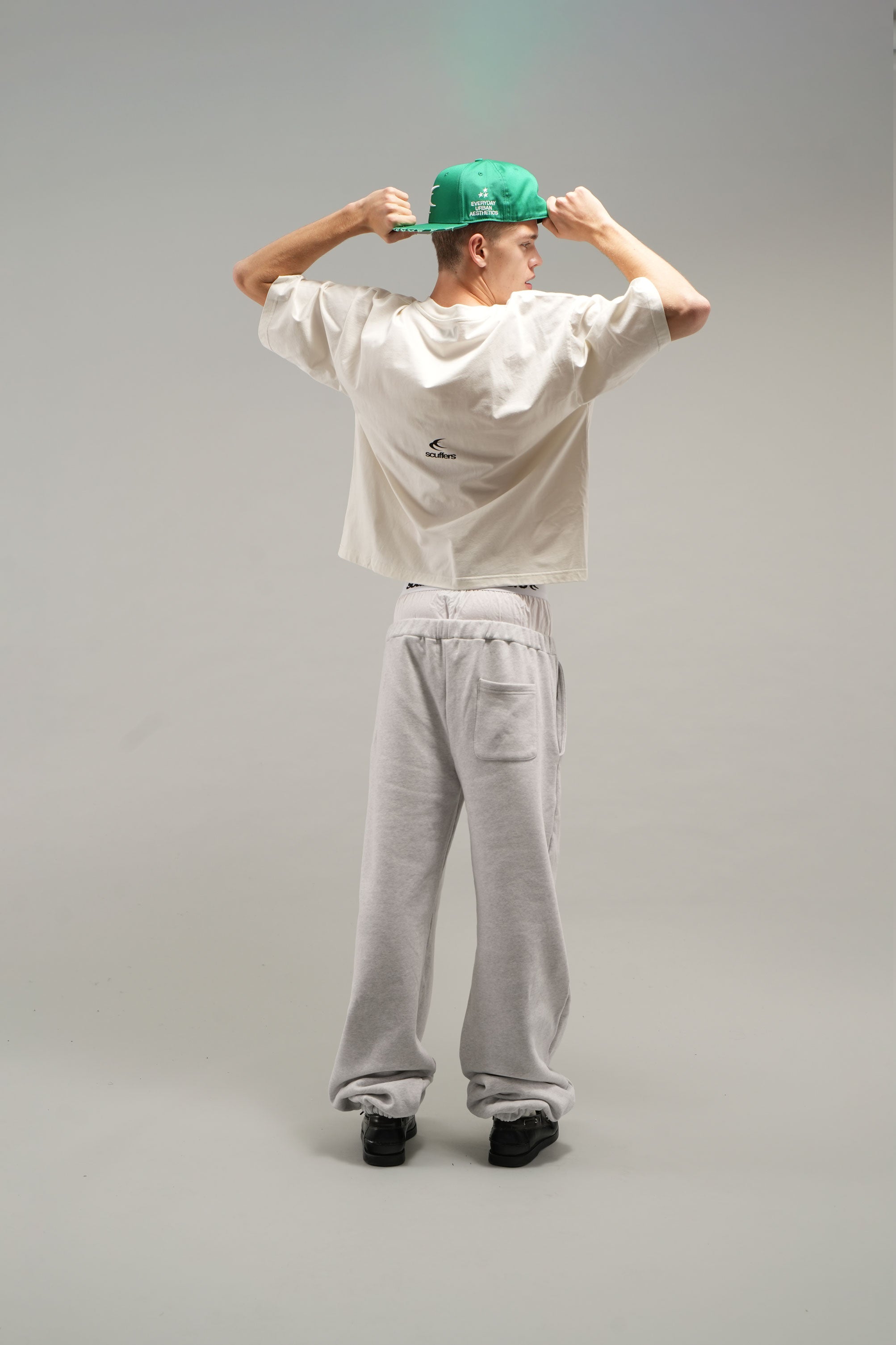 SCFF Fitted Green Cap