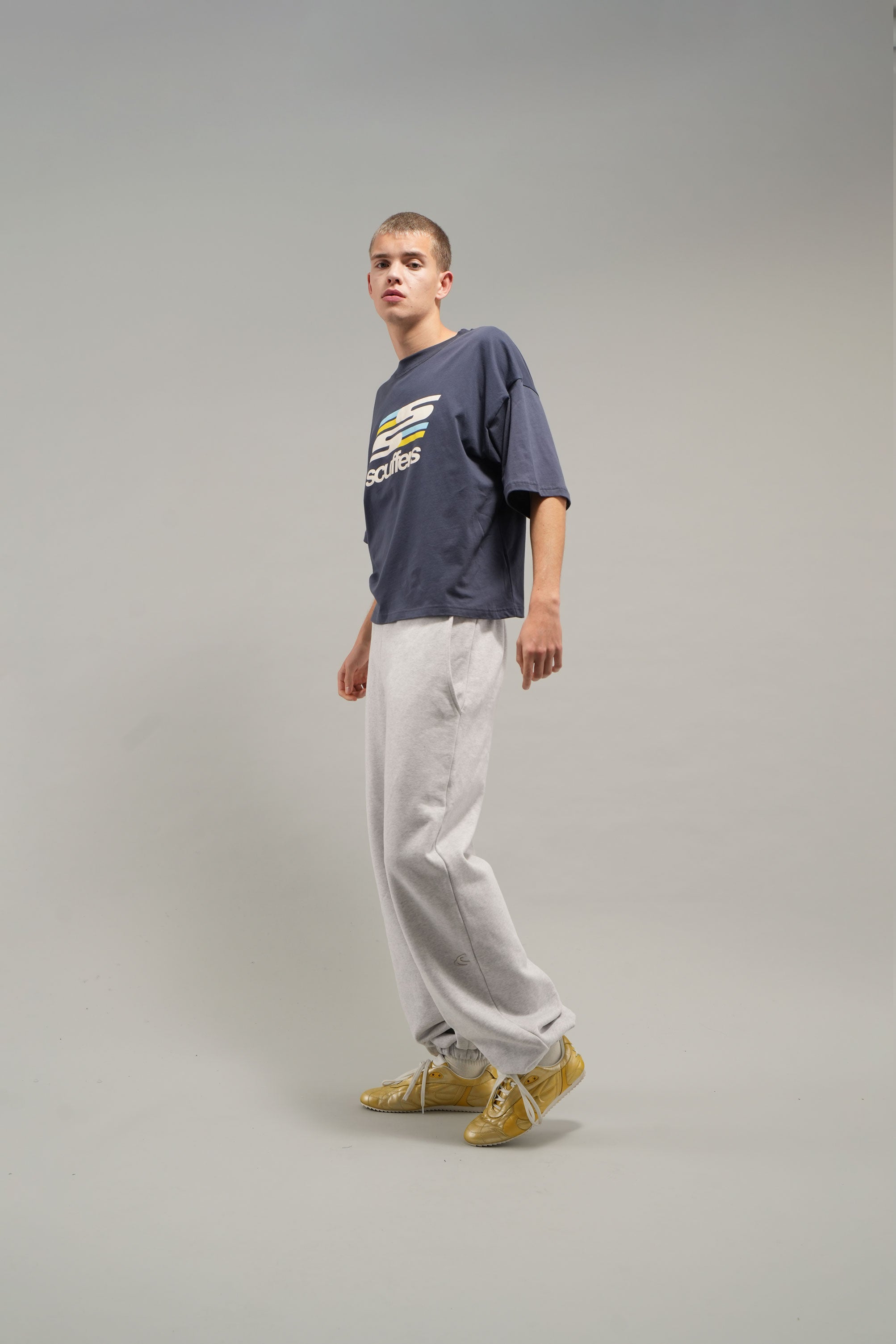 Pininfirina blaues T-Shirt