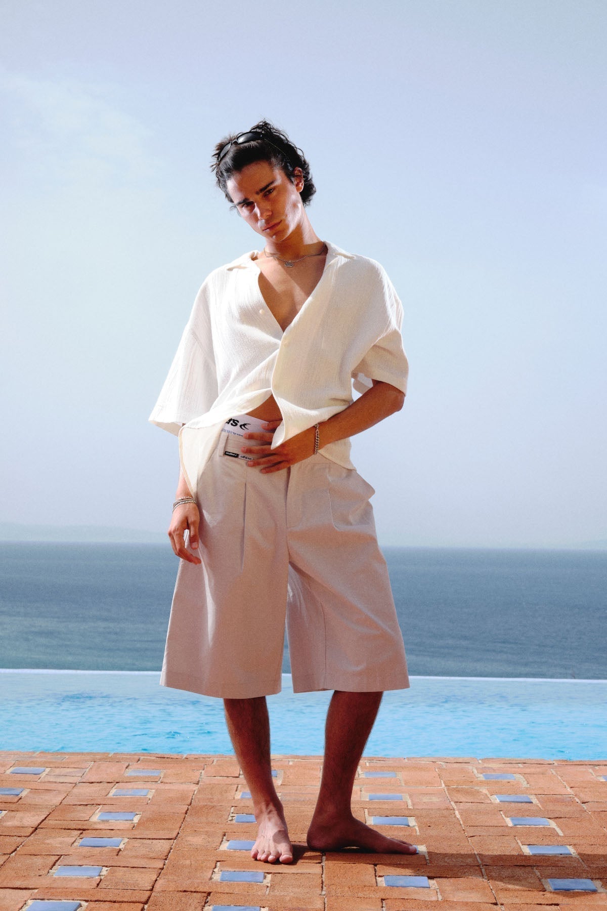 Grand Prix Ecru Hemd